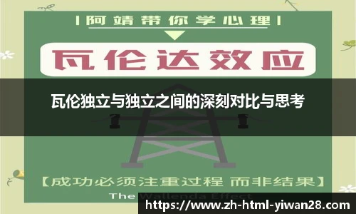 瓦伦独立与独立之间的深刻对比与思考